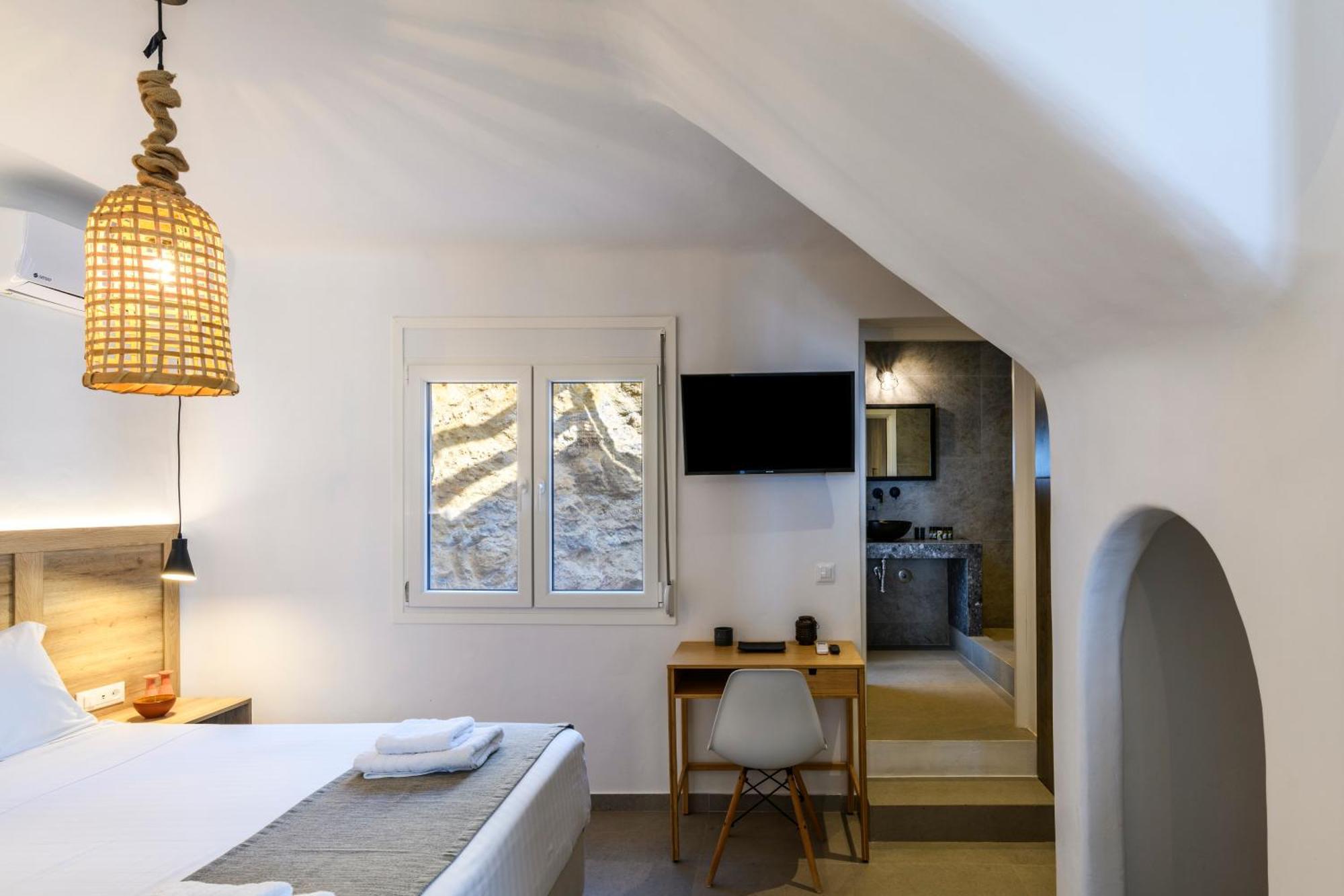 Sea Rock & Sky Private Mykonos Residence Merchia Beach Esterno foto