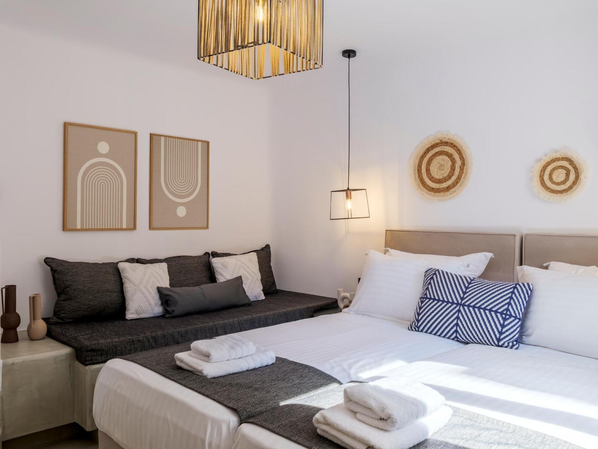 Sea Rock & Sky Private Mykonos Residence Merchia Beach Esterno foto