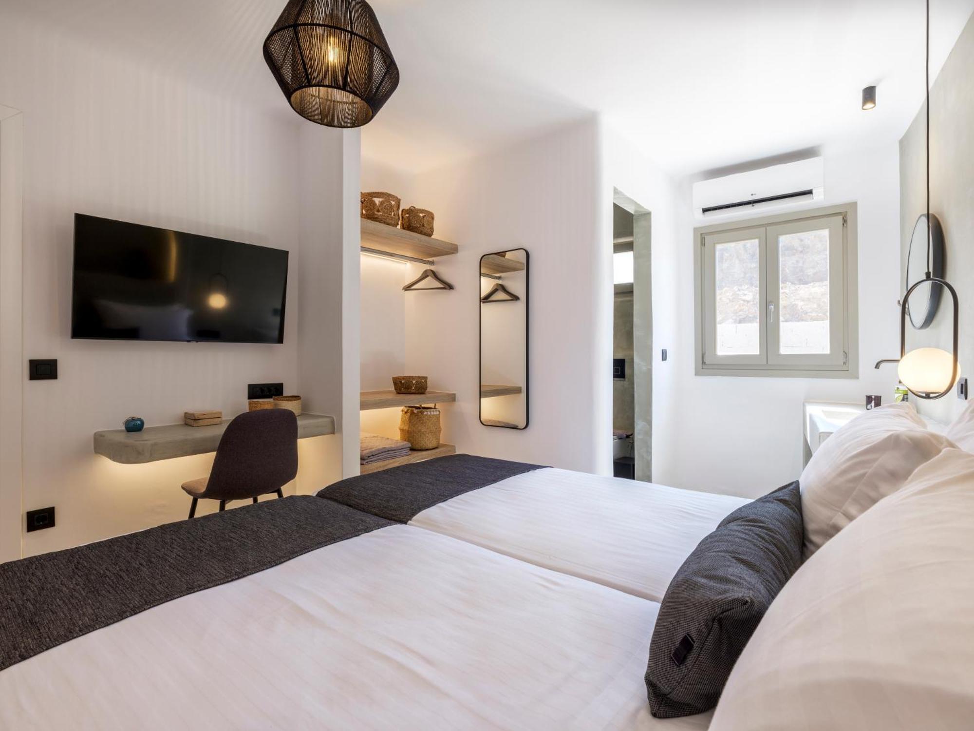 Sea Rock & Sky Private Mykonos Residence Merchia Beach Esterno foto