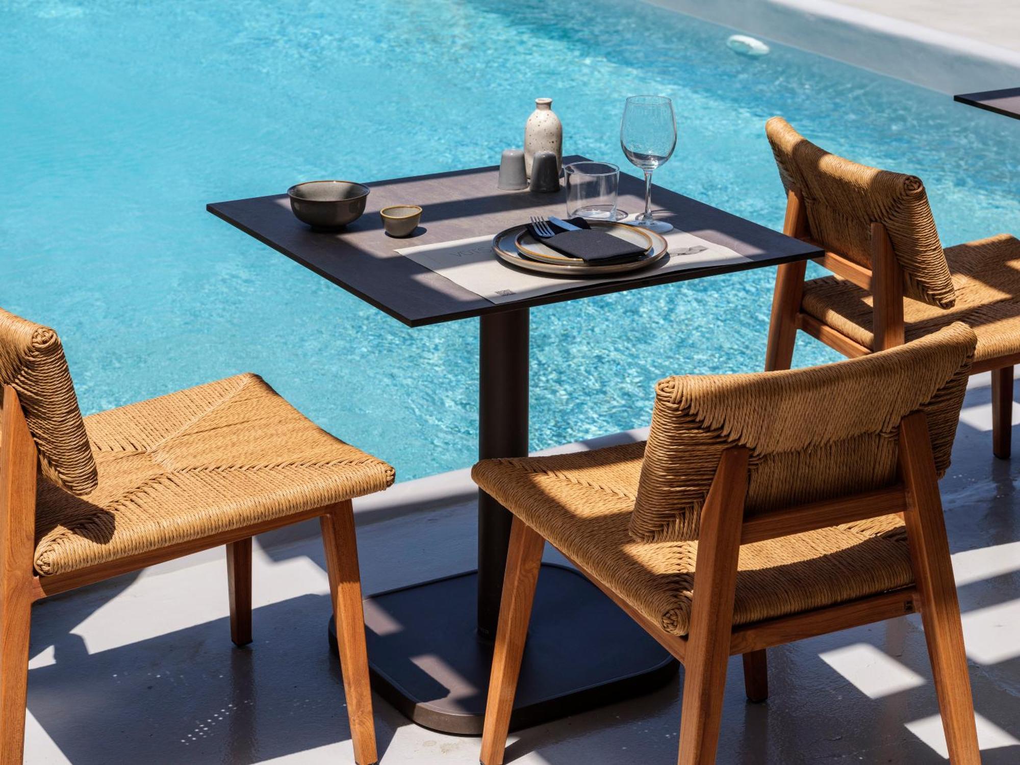 Sea Rock & Sky Private Mykonos Residence Merchia Beach Esterno foto